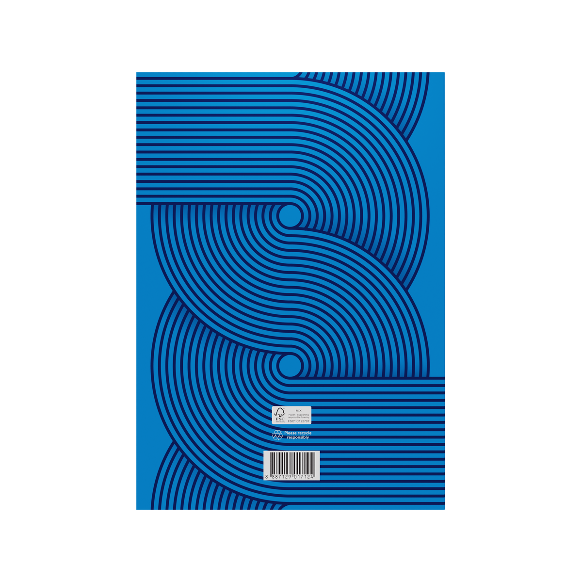 Collins Colplan Planner Diary 2027 A4 Month to View Geo Blue