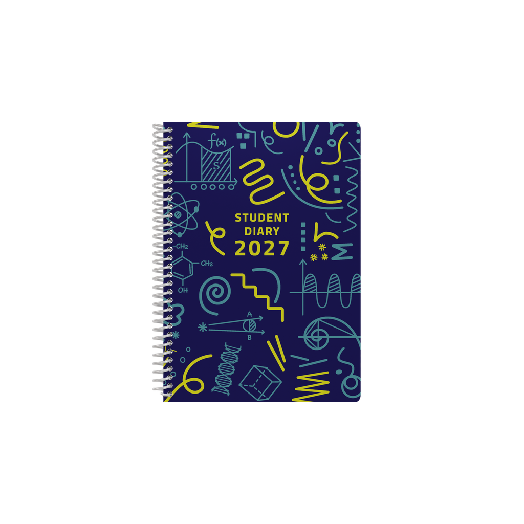 Collins Colplan 2027 A5 Student Diary Week to View Spiral