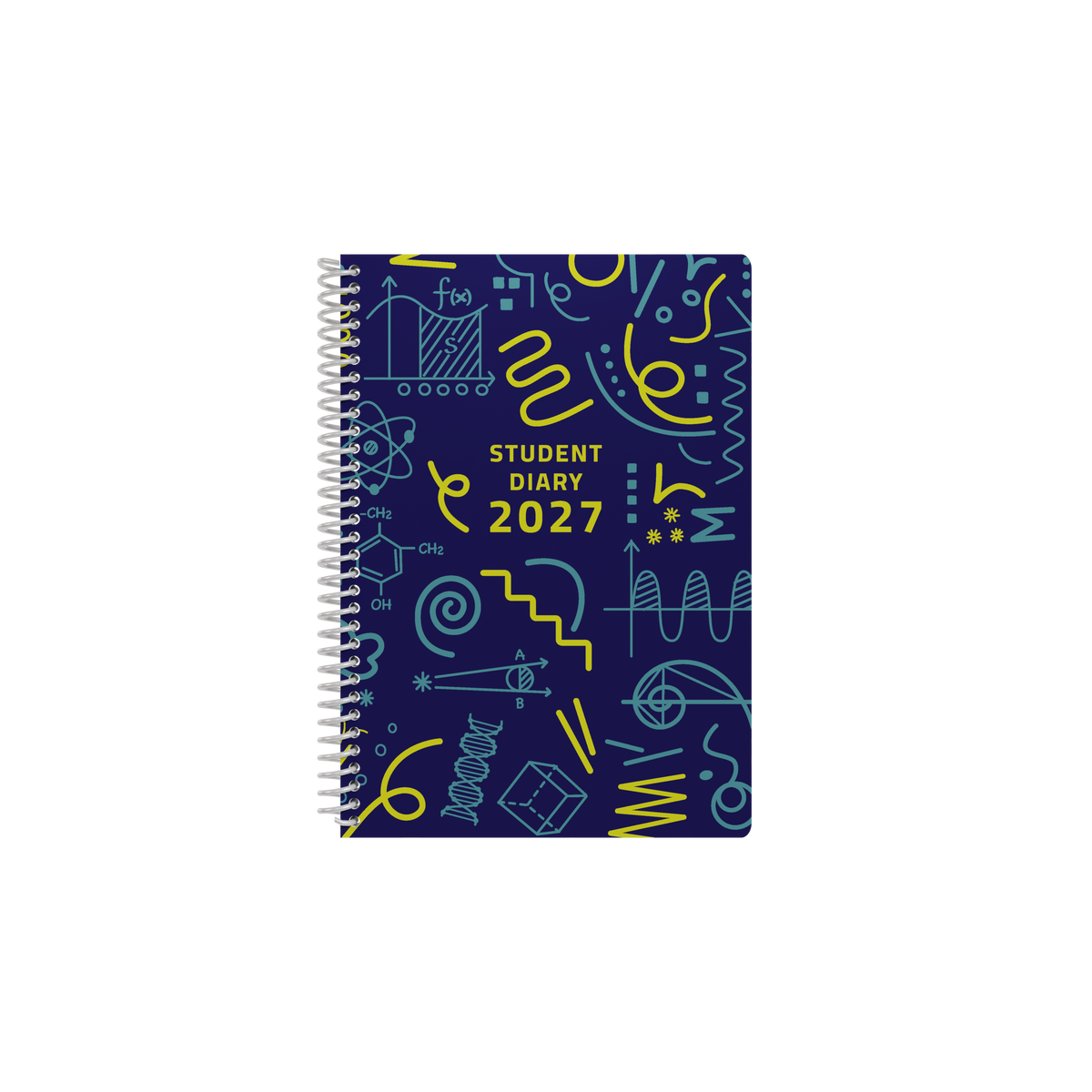 Collins Colplan 2027 A5 Student Diary Week to View Spiral