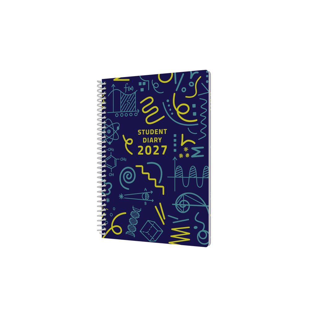 Collins Colplan 2027 A5 Student Diary Week to View Spiral