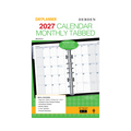 Debden Dayplanner 2027 Desk 7-Ring Refill - Month to View with Tabs