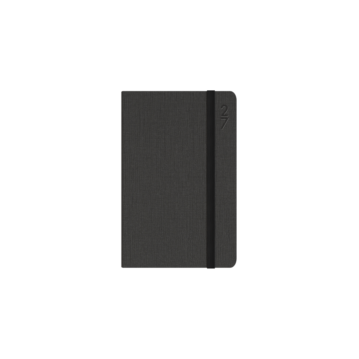 Collins Debden Designer 2027 85x132mm Week to View Charcoal