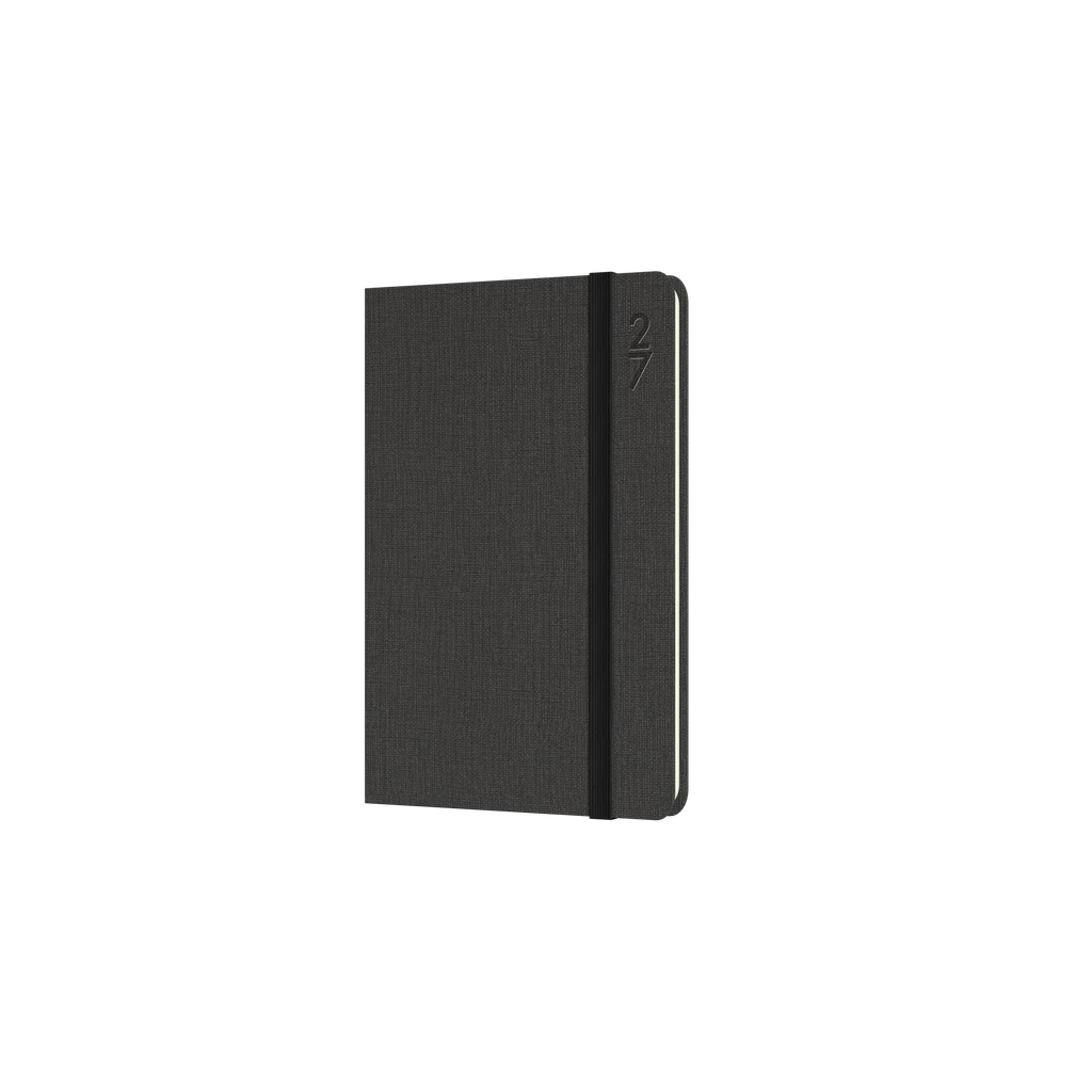 Collins Debden Designer 2027 85x132mm Week to View Charcoal
