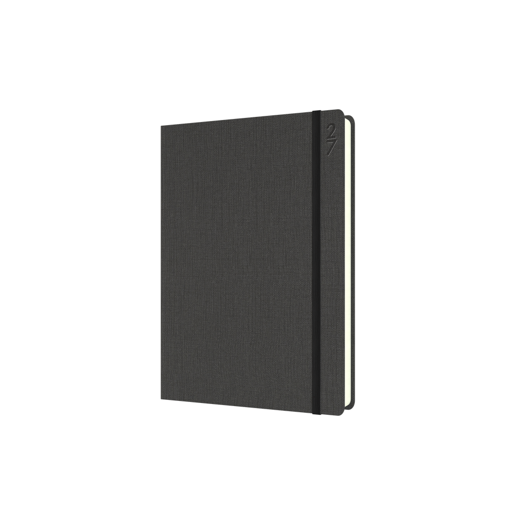 Collins Debden Designer 2027 A5 Day to Page Charcoal