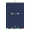 Collins Edge Mira 2027 A3 Wall Calendar Month to View