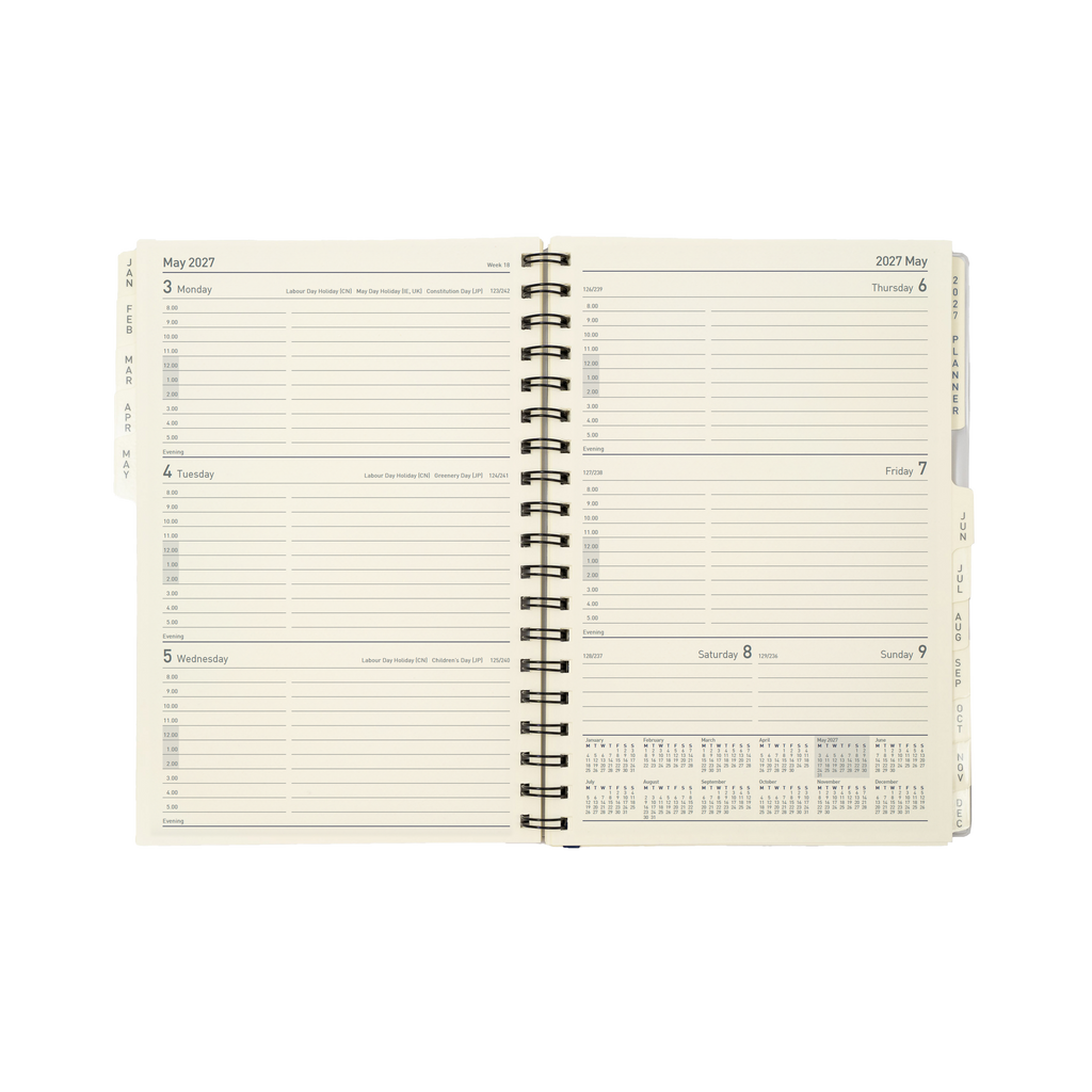 Collins Elite 2027 Executive 246x164mm Week to View Diary Refill