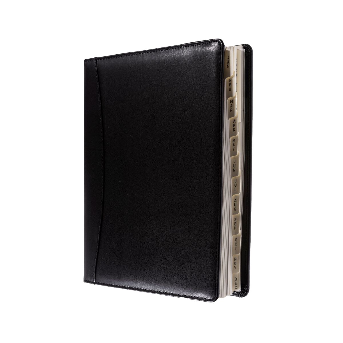Collins Elite 2027 Quarto 246x164mm Day to Page Appointment Diary Black