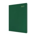 Collins Essential Diary 2027 A4 Day to a Page Green