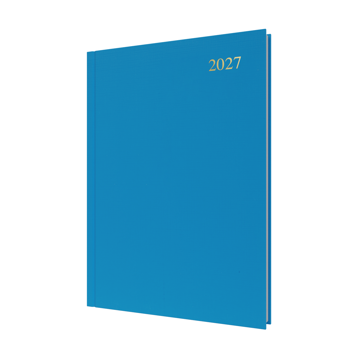 Collins Essential Diary 2027 A4 Day to a Page Light Blue