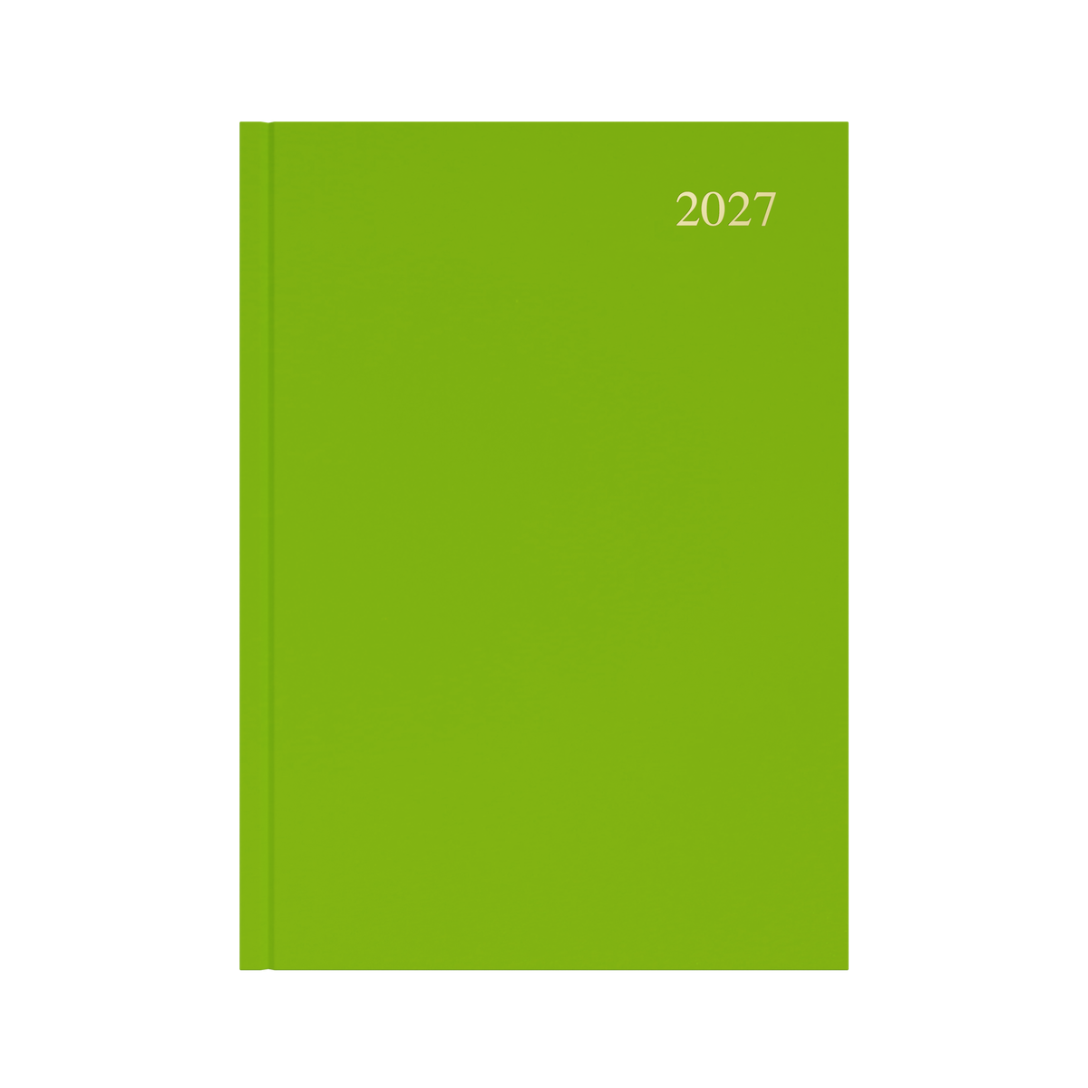 Collins Essential Diary 2027 A4 Day to a Page Lime