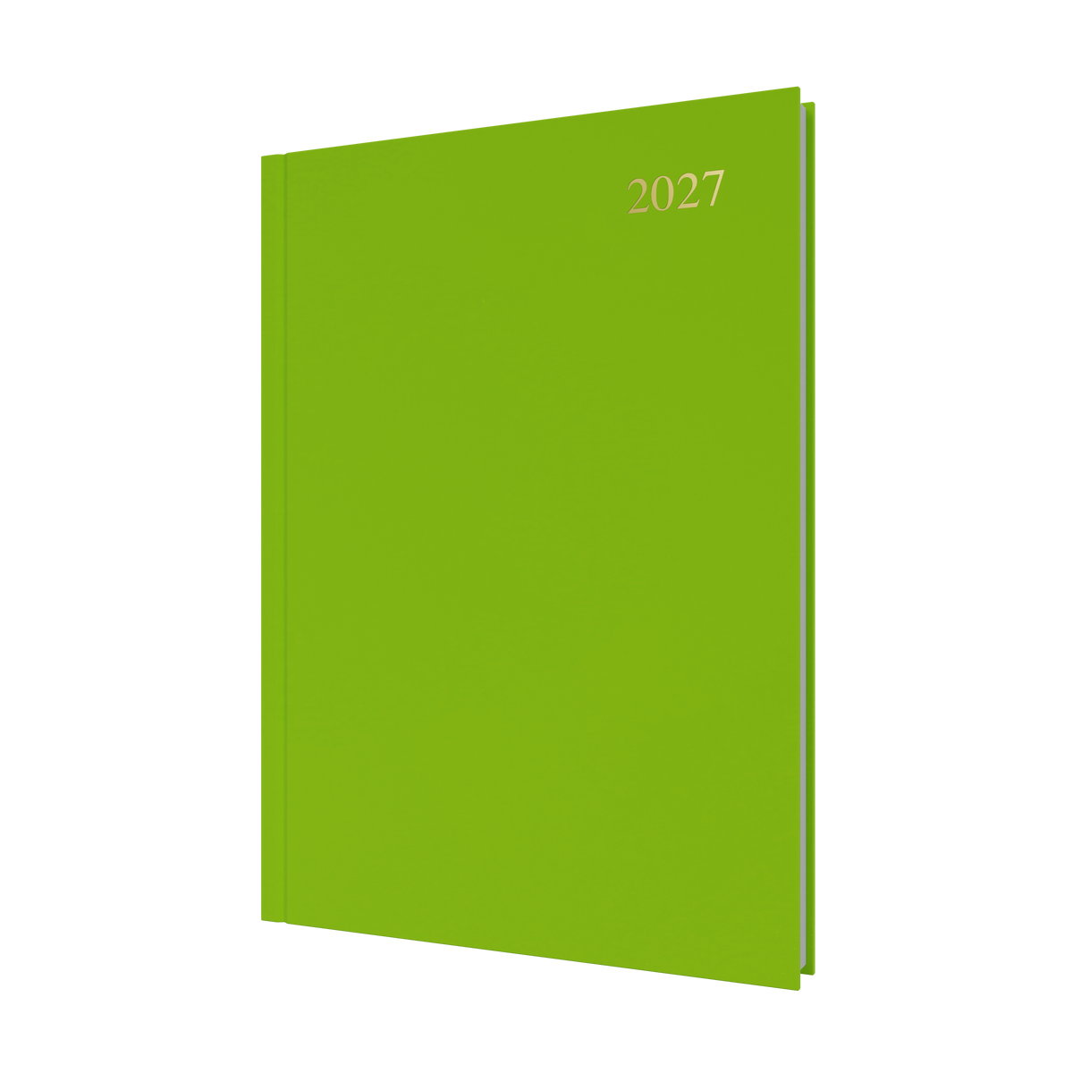 Collins Essential Diary 2027 A4 Day to a Page Lime