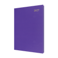 Collins Essential Diary 2027 A4 Day to a Page Purple