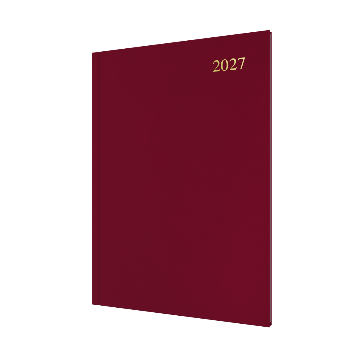 Collins Essential Diary 2027 A4 Week to View Maroon