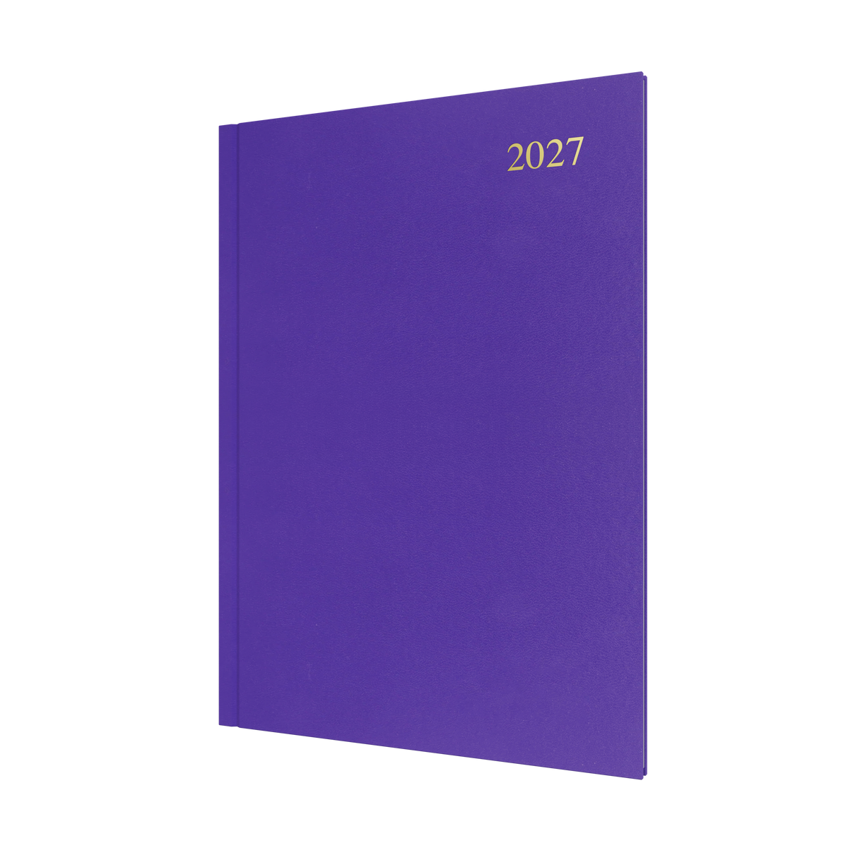 Collins Essential Diary 2027 A4 Week to View Purple
