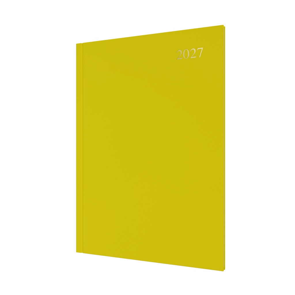 Collins Essential Diary 2027 A4 Week to View Yellow