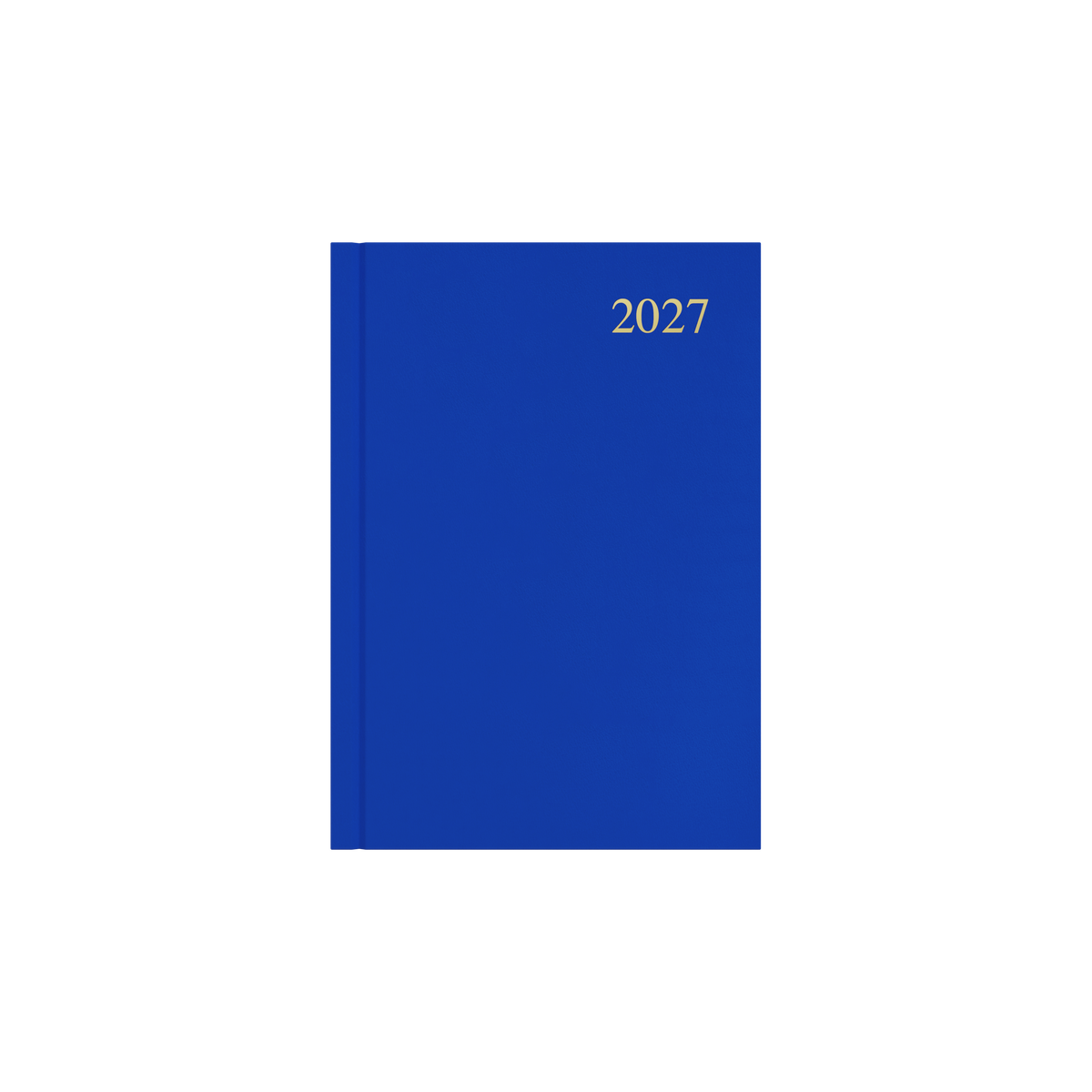 Collins Essential Diary 2027 A5 Day to a Page Blue
