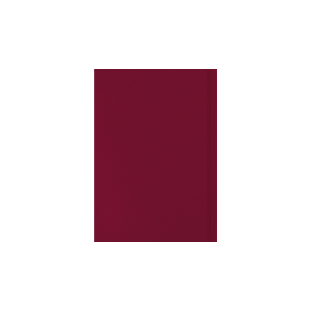 Collins Essential Diary 2027 A5 Day to a Page Maroon