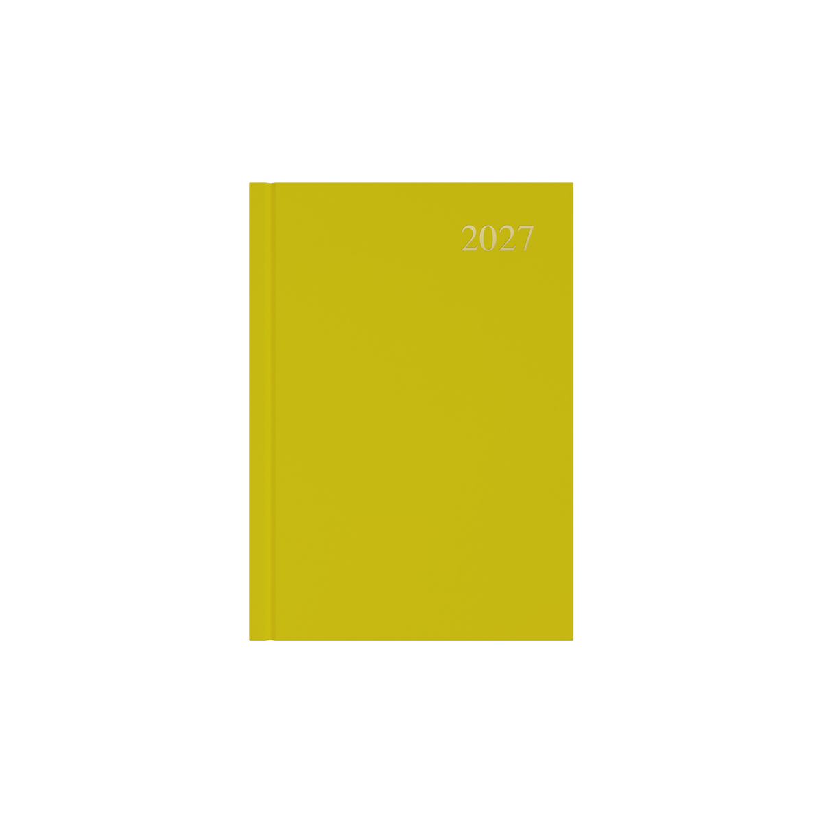 Collins Essential Diary 2027 A5 Day to a Page Yellow