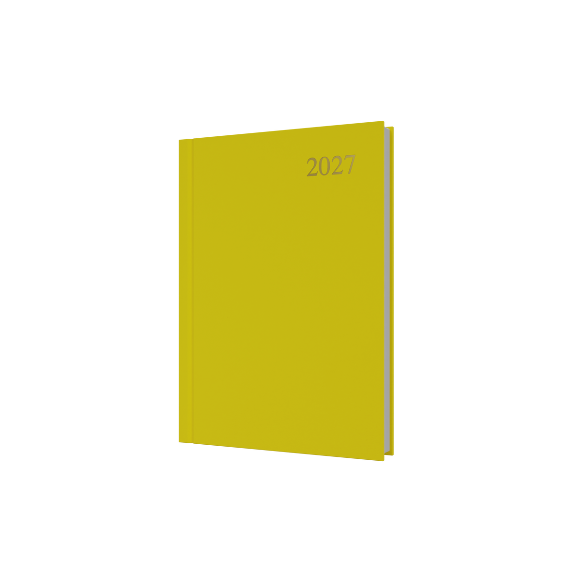 Collins Essential Diary 2027 A5 Day to a Page Yellow