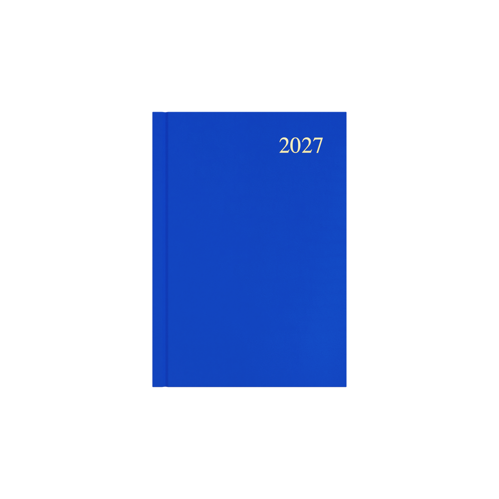 Collins Essential Diary 2027 A5 Week to View Blue