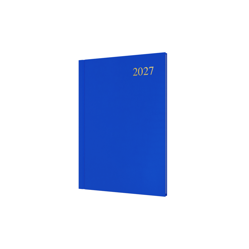 Collins Essential Diary 2027 A5 Week to View Blue