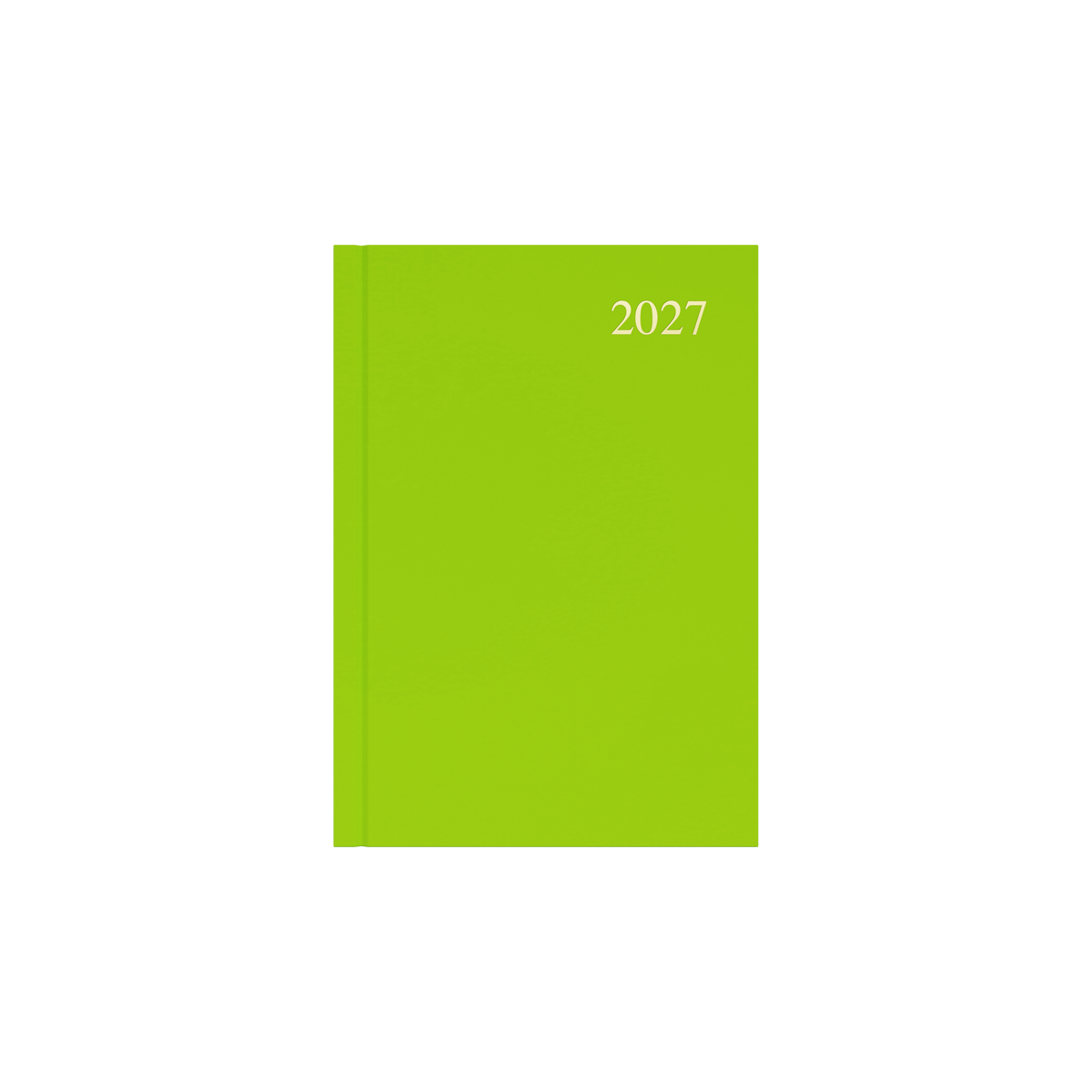 Collins Essential Diary 2027 A5 Week to View Lime