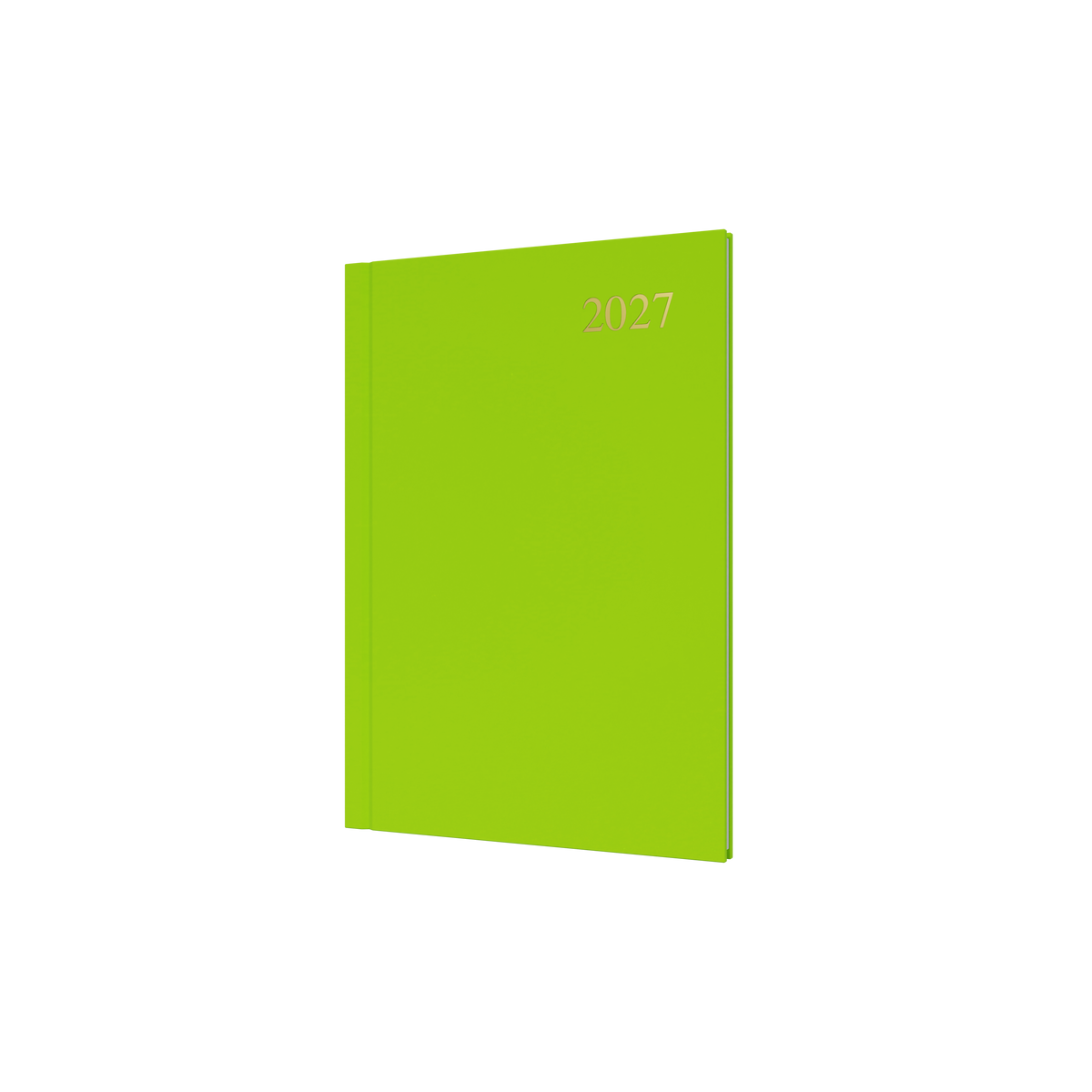 Collins Essential Diary 2027 A5 Week to View Lime