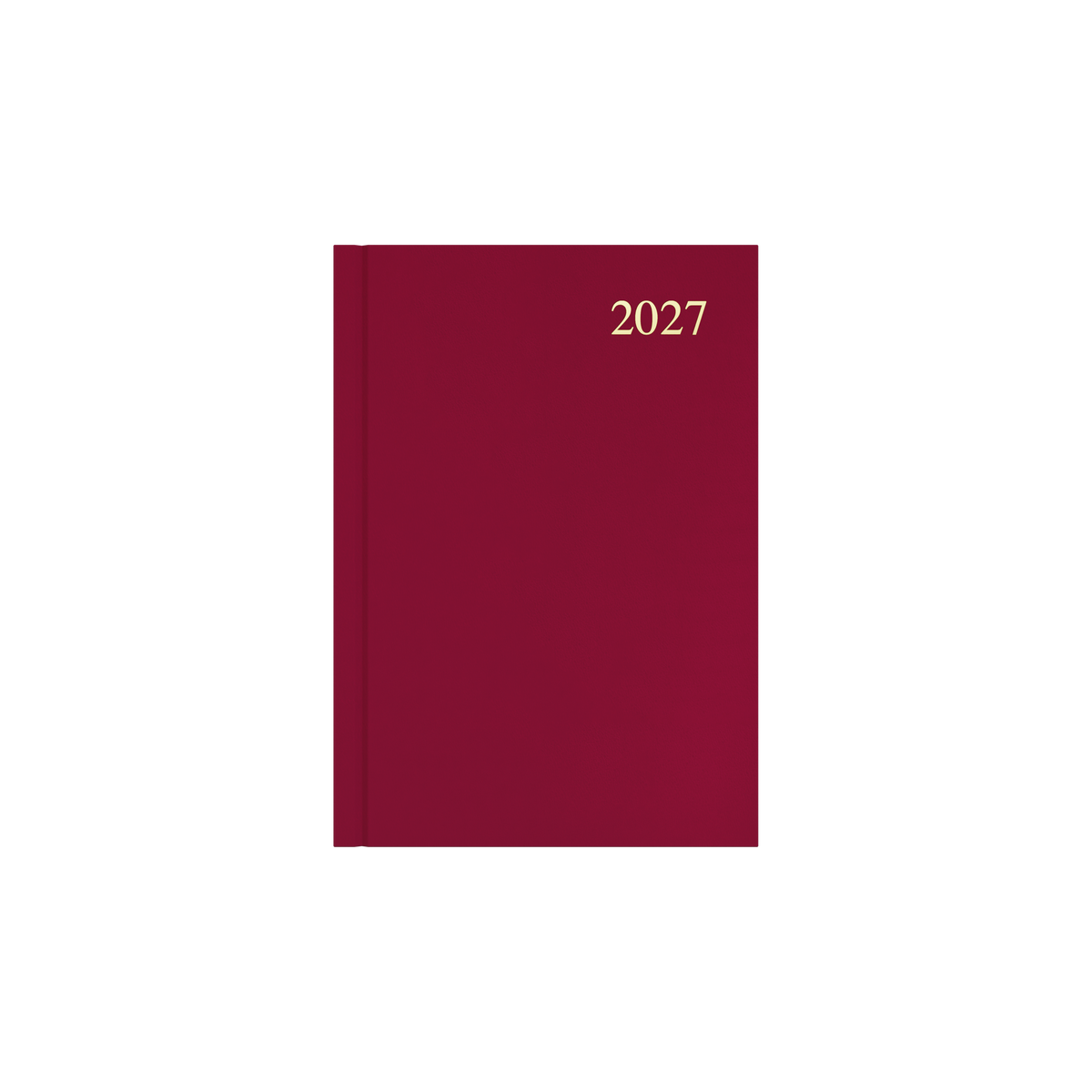Collins Essential Diary 2027 A5 Week to View Maroon