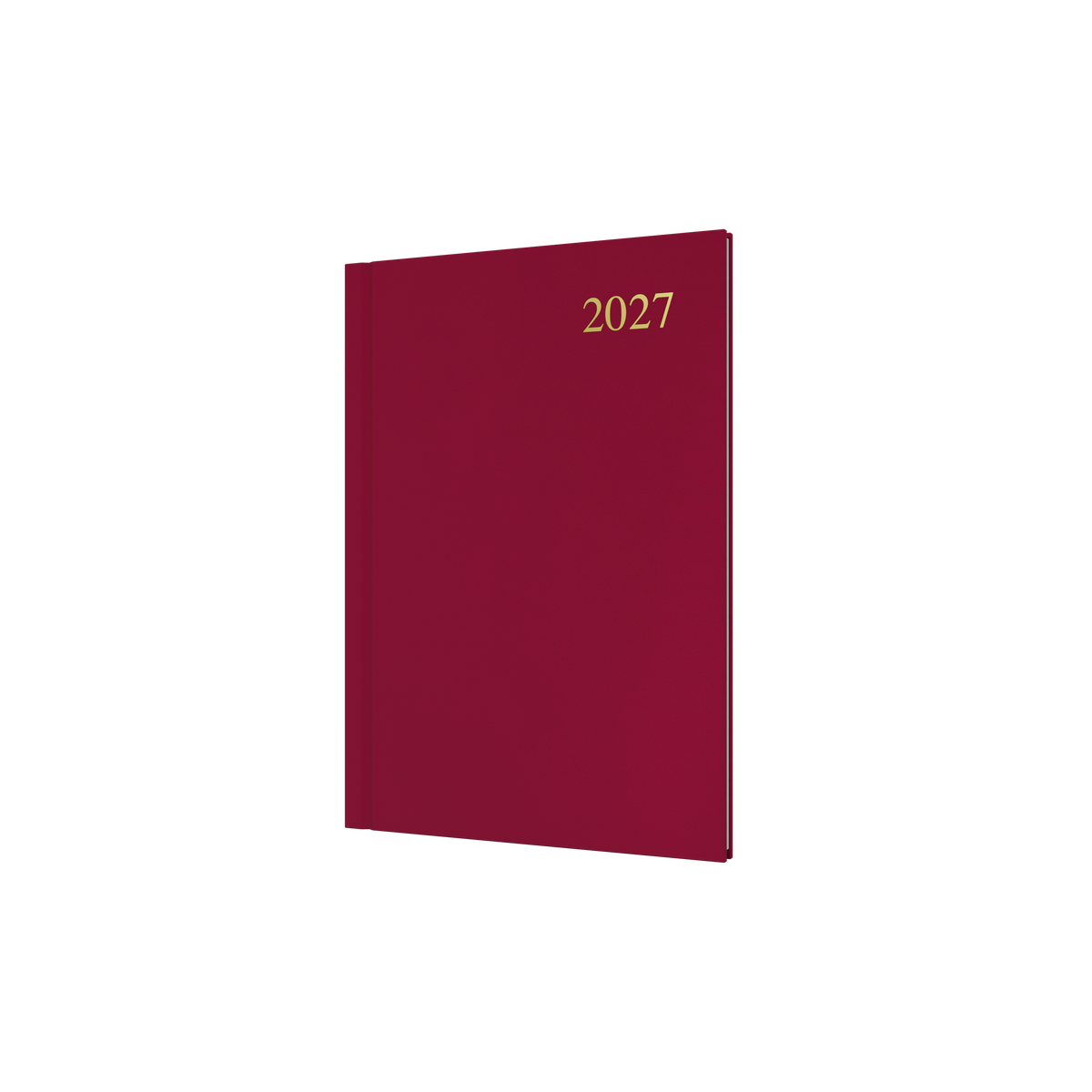 Collins Essential Diary 2027 A5 Week to View Maroon