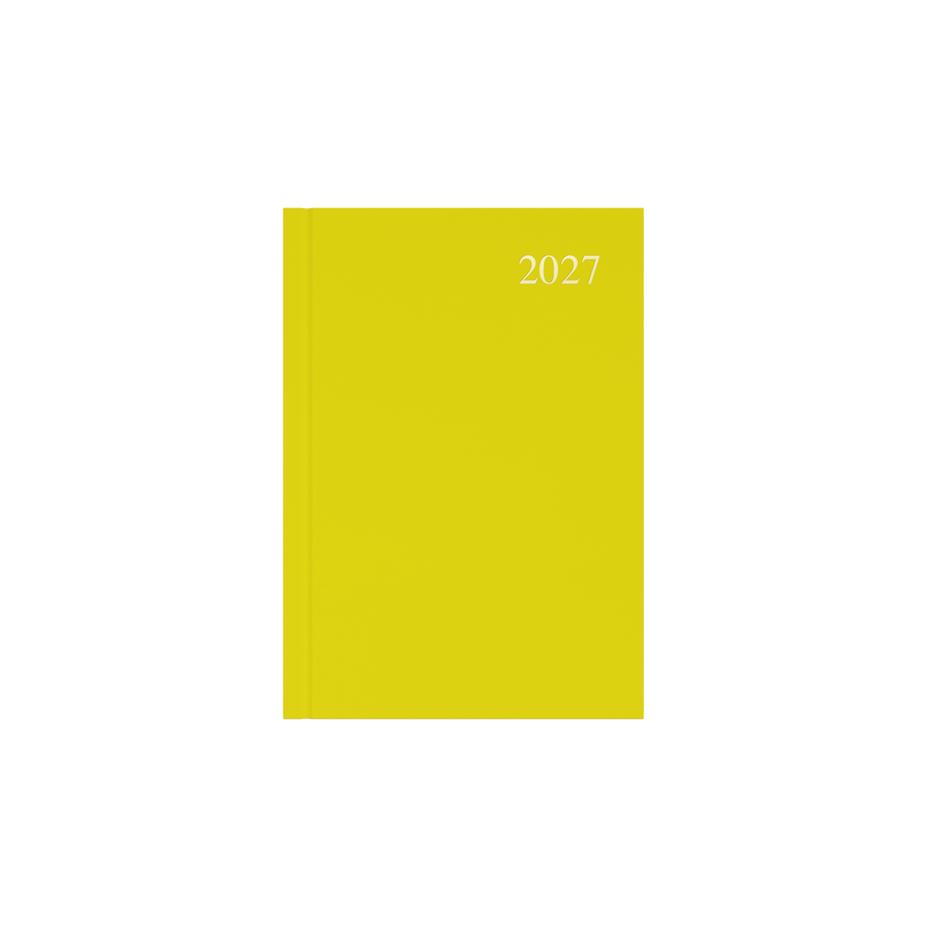 Collins Essential Diary 2027 A5 Week to View Yellow