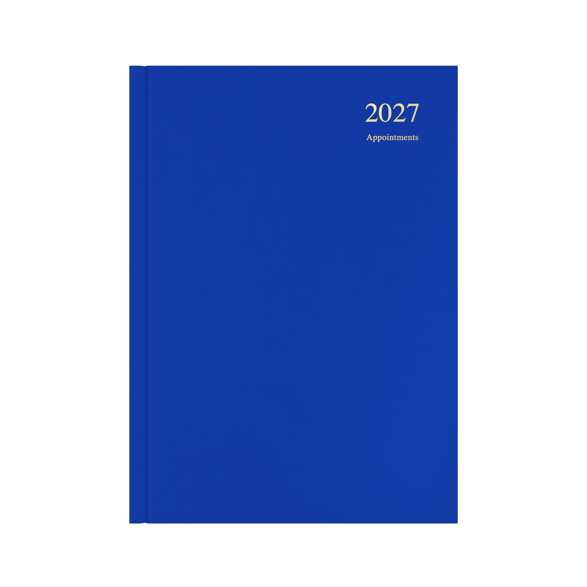 Collins Essential Appointment Diary 2027 A4 Day to a Page Blue