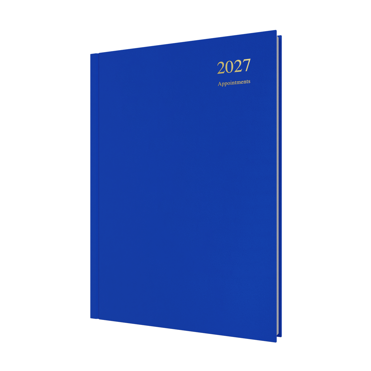 Collins Essential Appointment Diary 2027 A4 Day to a Page Blue