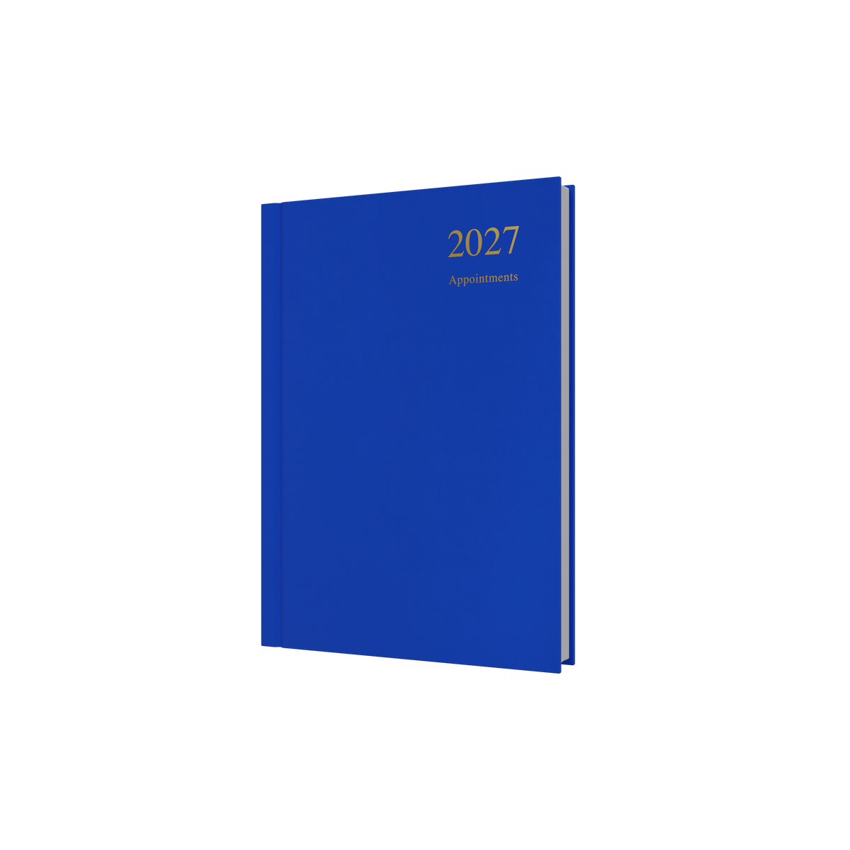 Collins Essential Appointment Diary 2027 A5 Day to a Page Blue