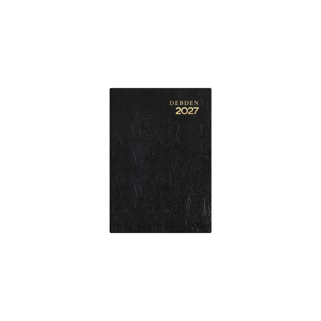 Collins Kyoto 2027 A7 Week to View Diary Black