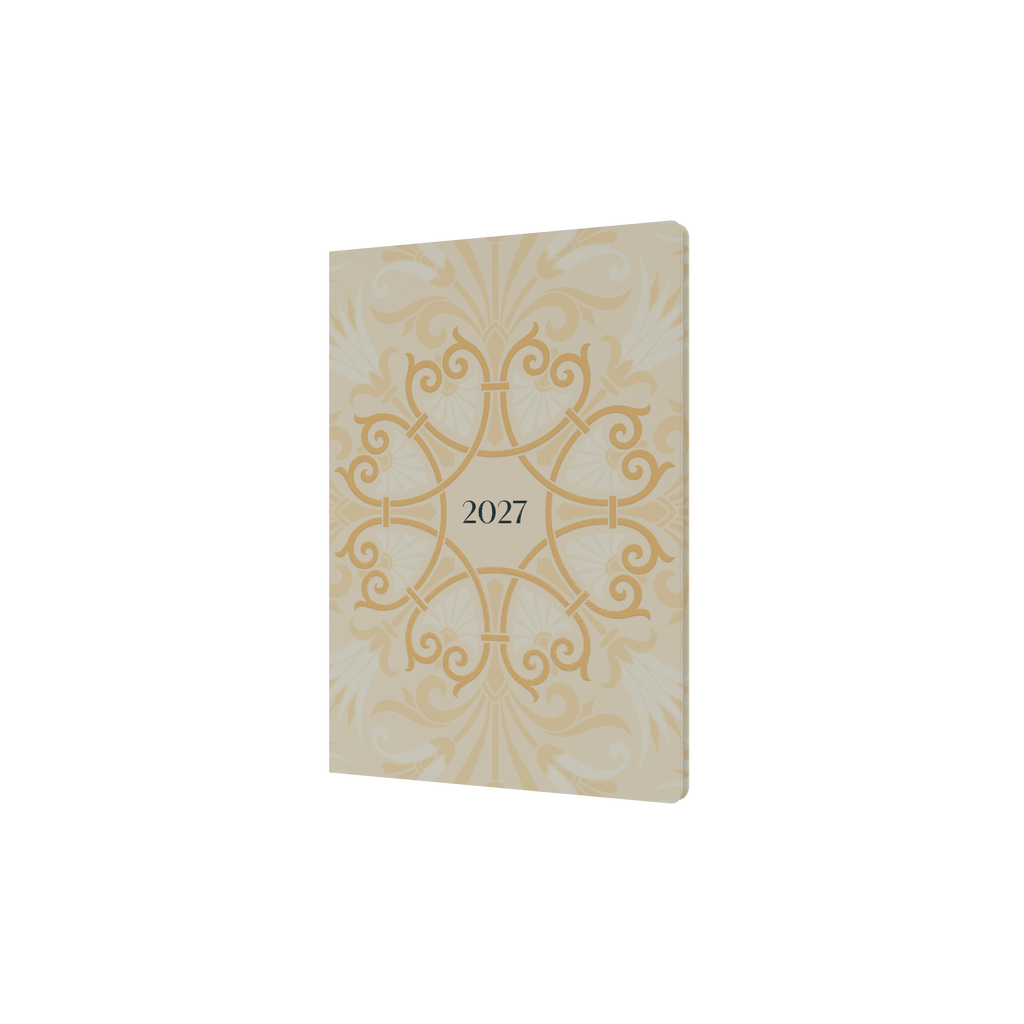 Collins Lavish Lux 2027 A5 Week to View Recycled White
