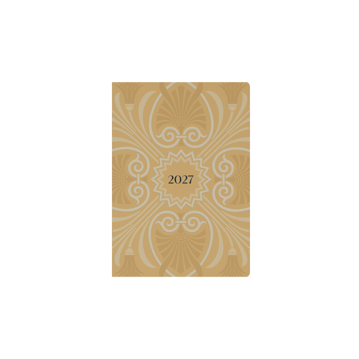 Collins Lavish Lux 2027 A5 Week to View Recycled Yellow