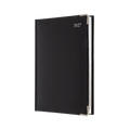 Collins Management 2027 A4 Bonded Leather Day to Page Black
