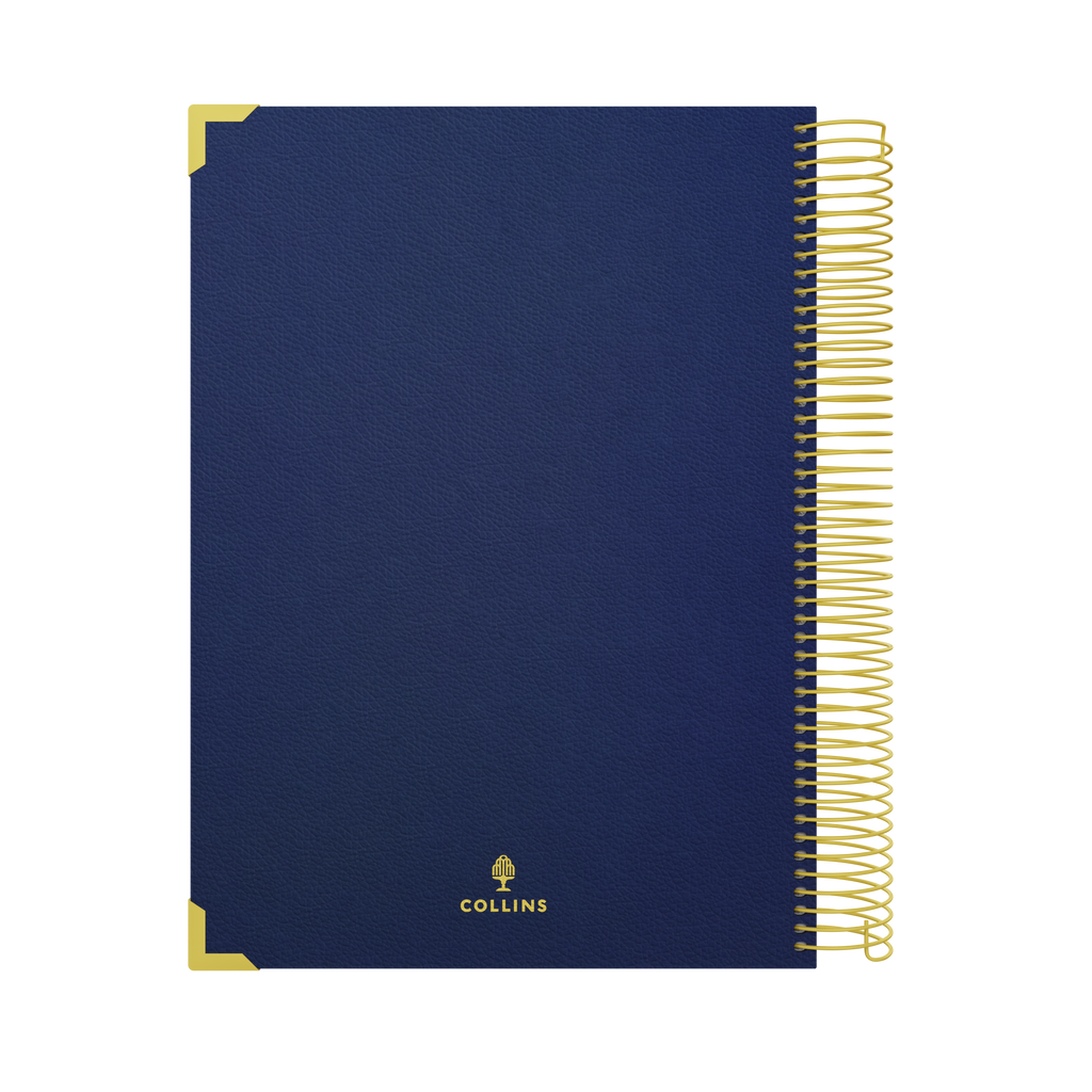 Collins Site Trades Tradesman Diary 2027 A4 Day to Page Navy