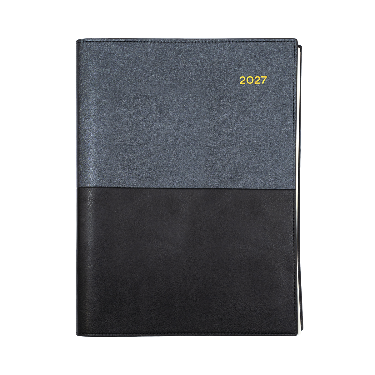 Collins Vanessa Diary 2027 A5 2 Days to Page Black