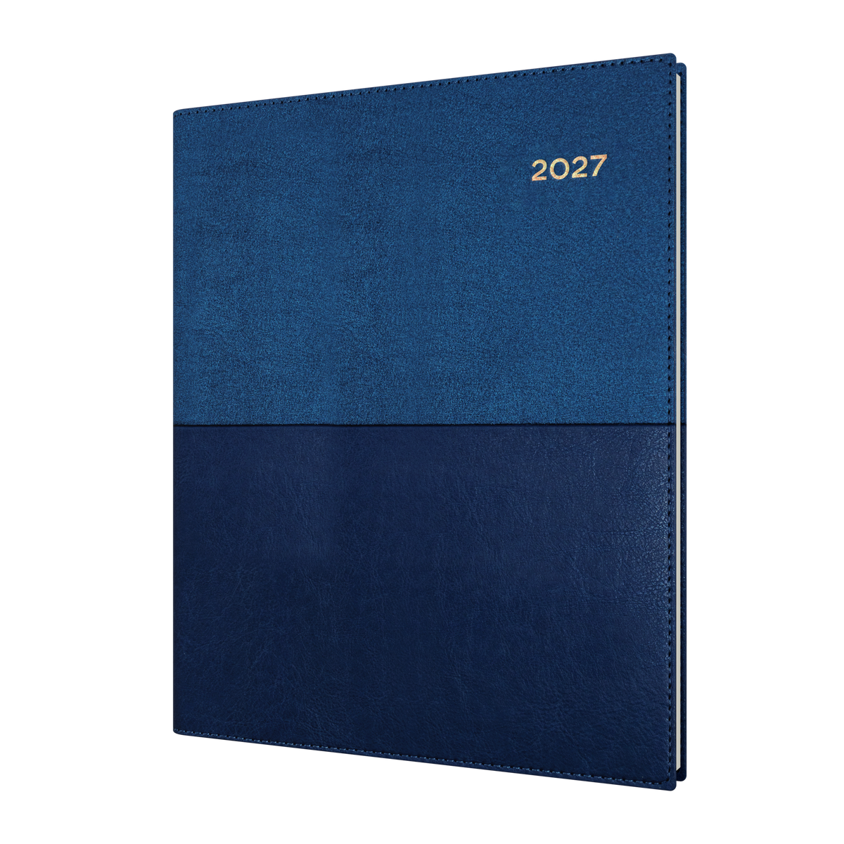 Collins Vanessa Diary 2027 Quarto Week to View (Vertical) Blue