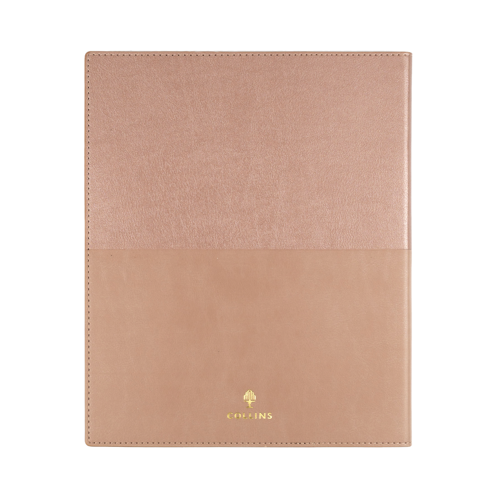 Collins Vanessa Diary 2027 Quarto Week to View (Vertical) Rose Gold