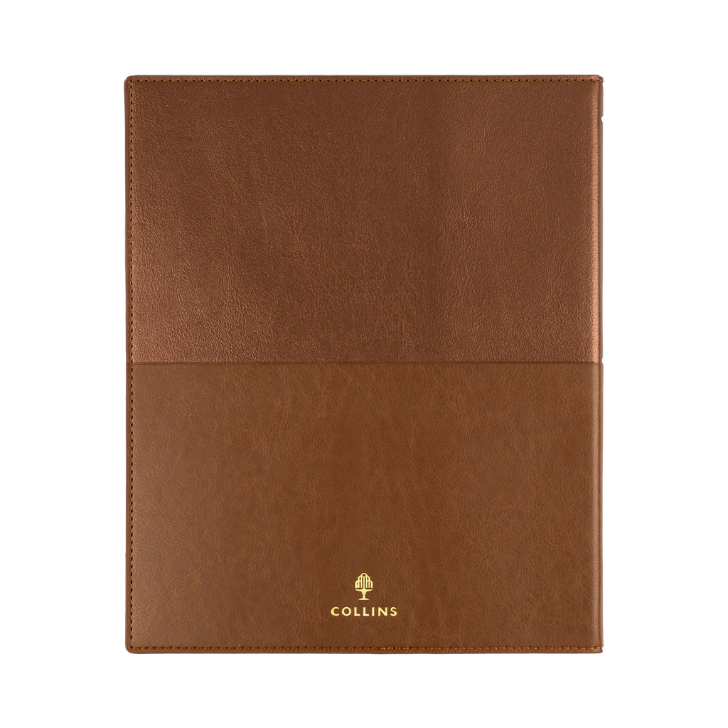 Collins Vanessa Diary 2027 Quarto Week to View (Vertical) Tan