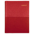 Collins Vanessa Financial Year Diary 2026-2027 A4 Week To A View Red
