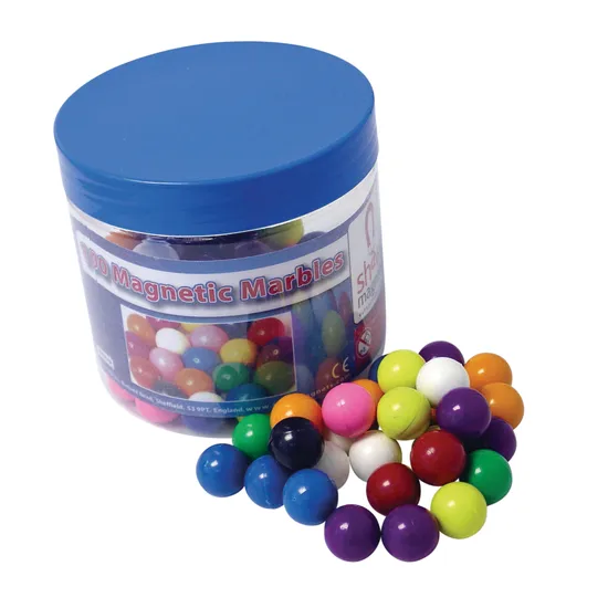 Magnetic Marbles Tub of 100