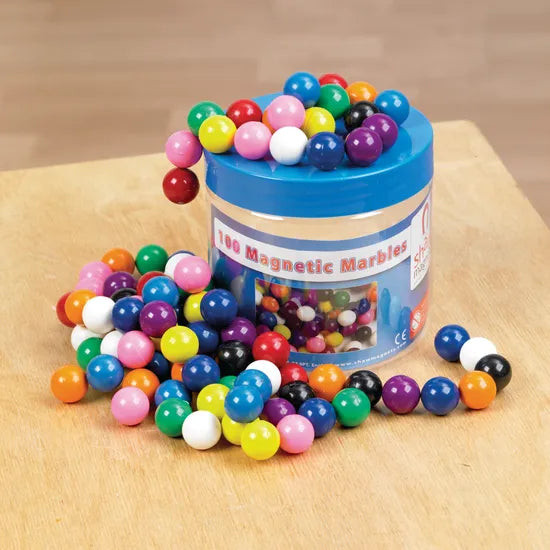 Magnetic Marbles Tub of 100