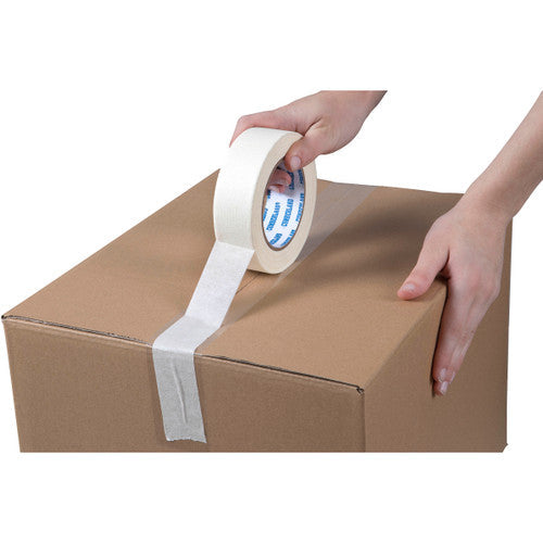 Cumberland Masking Tape 36mm x 50m White Pack of 8