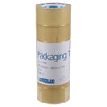 Cumberland Packaging Tape Low Noise 45 Micron Clear Pack of 6
