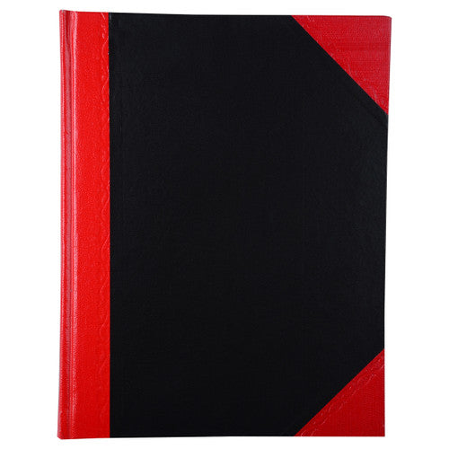 Cumberland Red and Black Notebook Original A5 100 Leaf Ruled