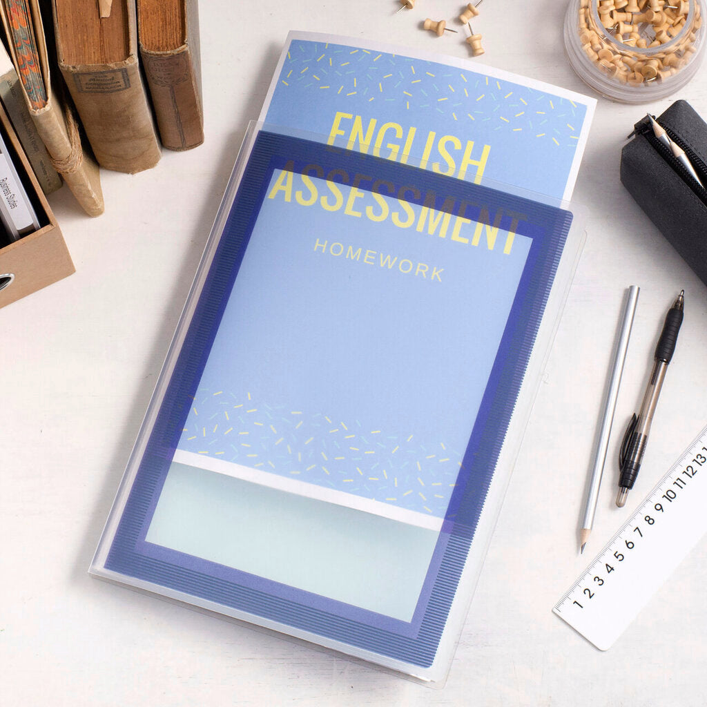 Avery Blue Flexi-View Presentation Book 24 Pockets
