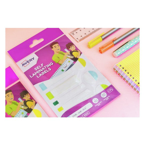 Avery Kids Self Laminating Labels 41500 Pack 48